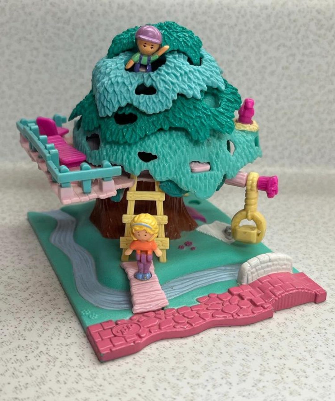 Tree House Polly Pocket / Pollyville - BlueBird 1994 - Maison Arbre - Occasion