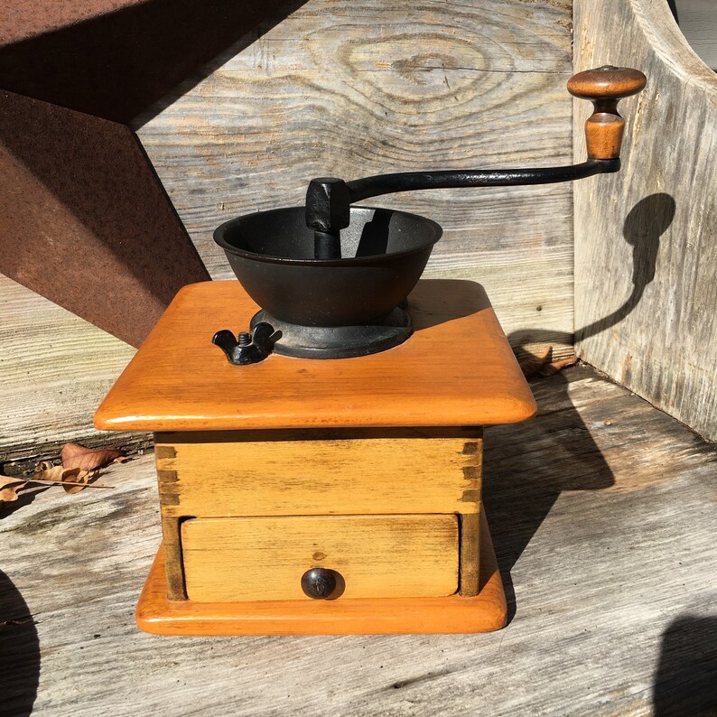 Antique Coffee Grinder Etsy