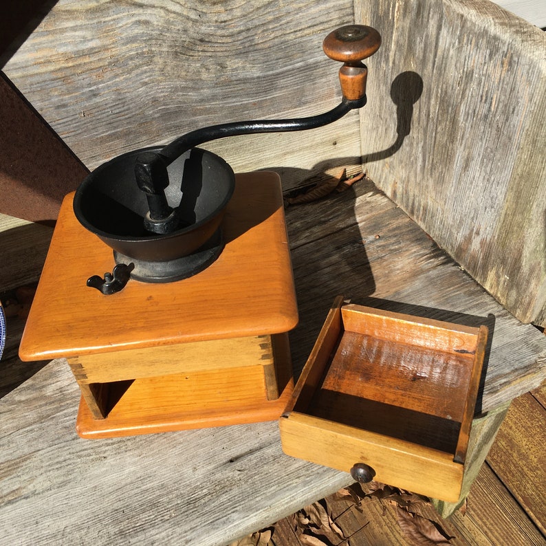 Antique Coffee Grinder Etsy