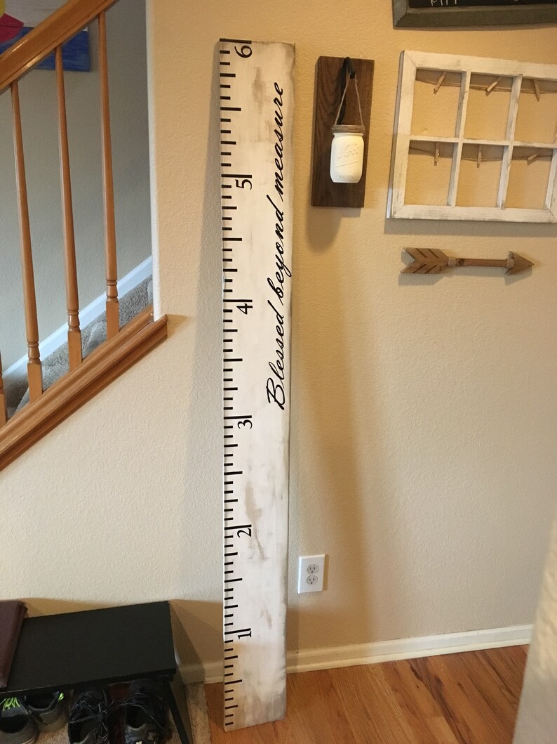 growth chart ruler 6 ft etsy