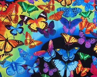 Butterflies Fabric Etsy Butterflies Fabric Etsy
