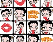 Betty Boop Squares 100 Cotton