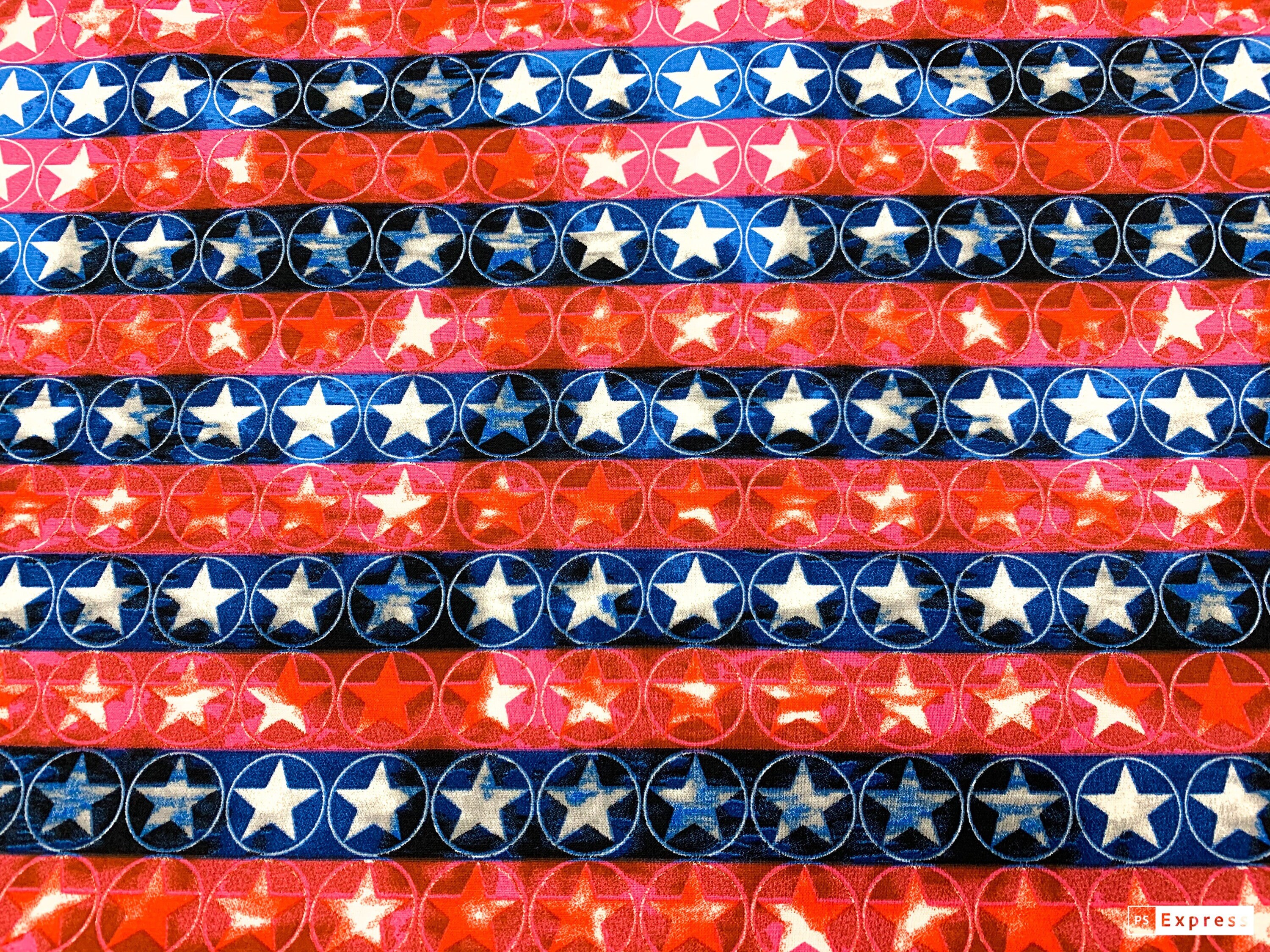 Capt America fabric by the yard 49675 RWB Patriotic fabric USA Etsy