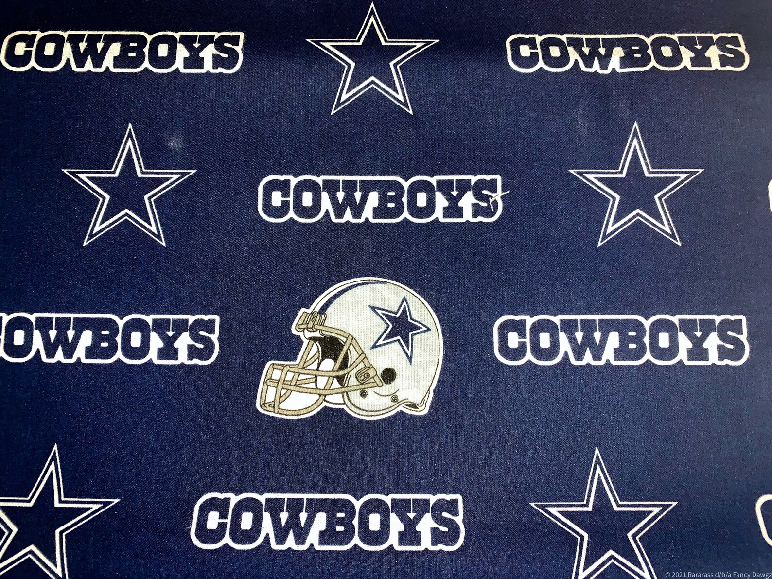 Dallas Cowboys Fabric by the Yard 6313D NFL Fabric Dallas Etsy