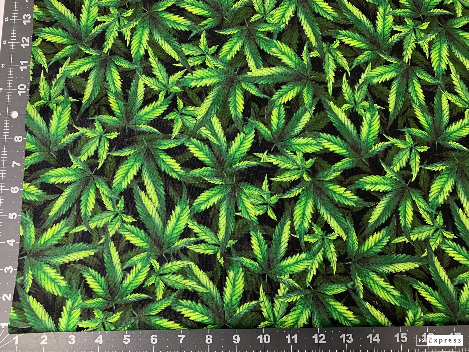 Marijuana Plant Hemp Cannabis Cotton fabric by the yard pot Etsy