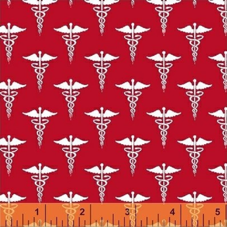 Calling All Nurses Nursing Cotton Fabric By The Yard Nurse Etsy