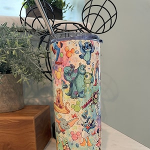 Glow Disney 20oz tumbler