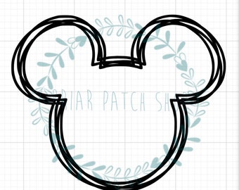 Mickey iron on