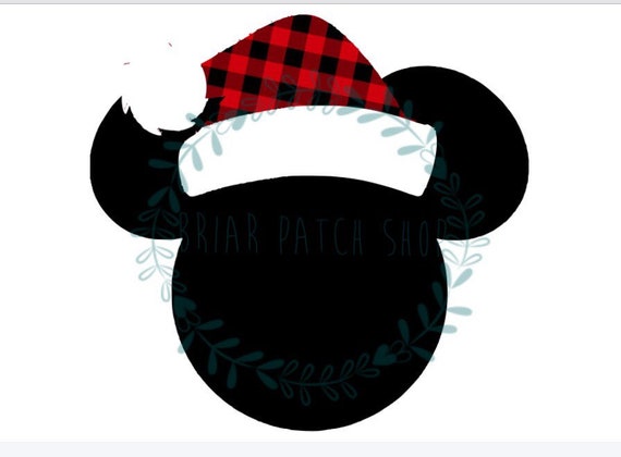 mickey santa hat