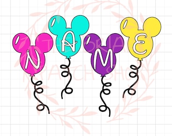 Mickey Balloon Iron On