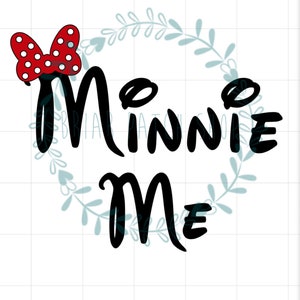 Minnie Me iron on