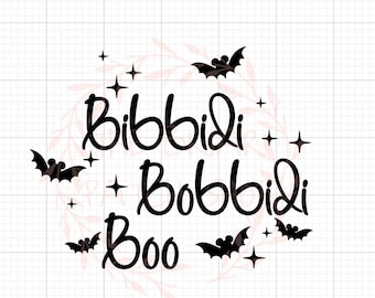 Bibbidy bobbidy boo iron on