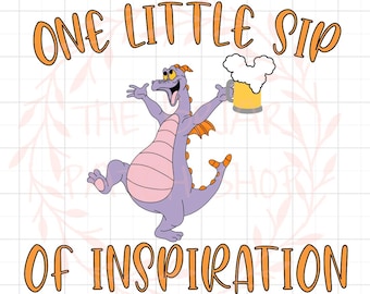 Figment one little sip iron on