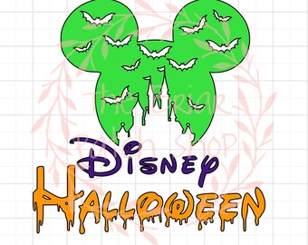 Mickey Disney Halloween Iron On