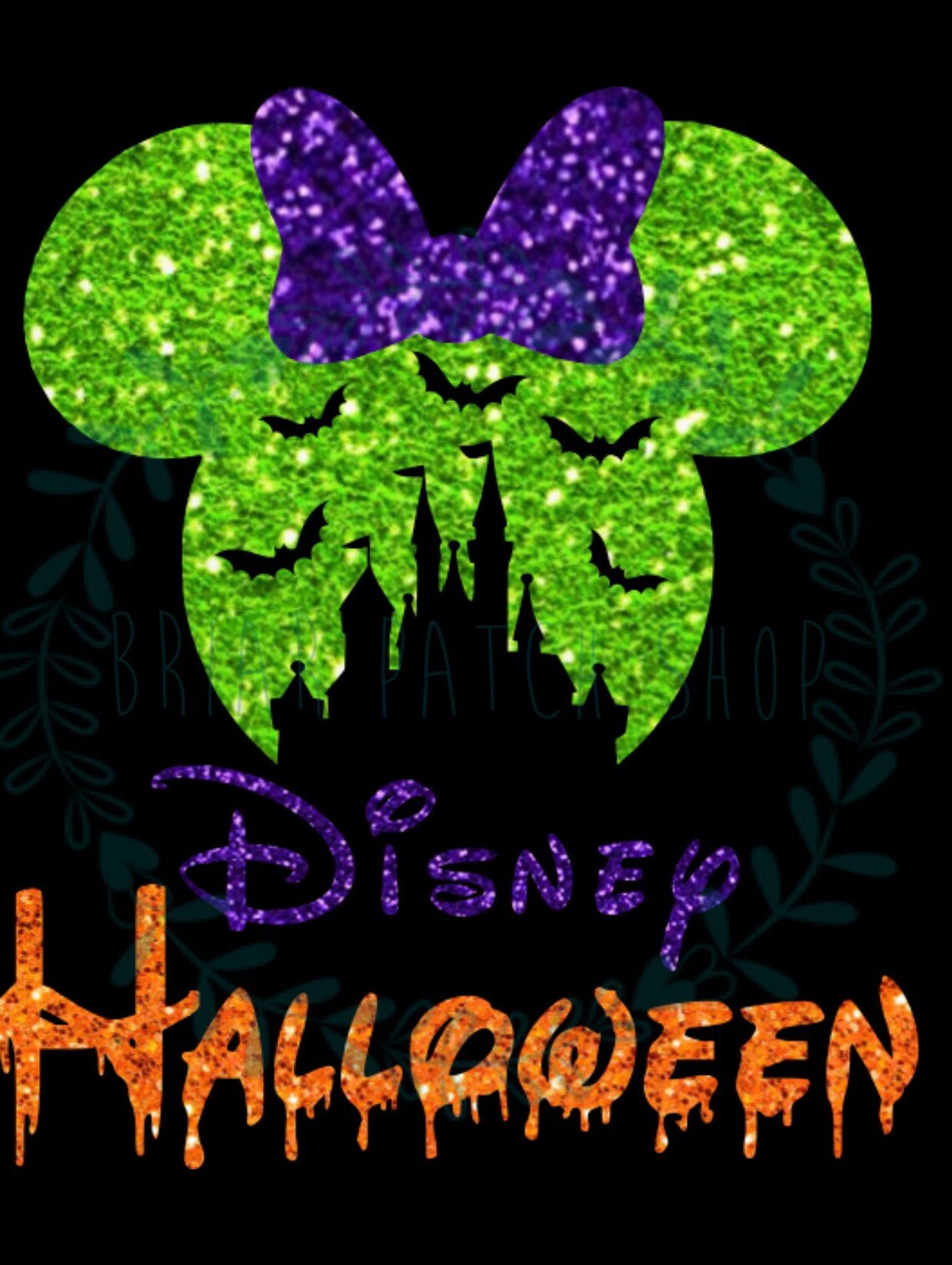 Disney Halloween Iron On - Etsy