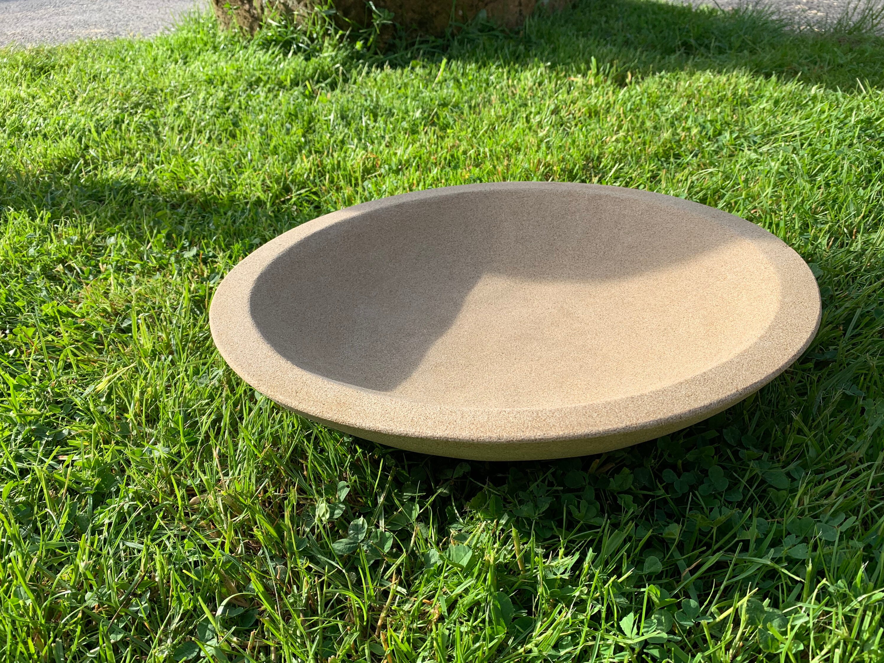 Solid Derbyshire stone bird bowl Bird bath Birdbath Bird Etsy