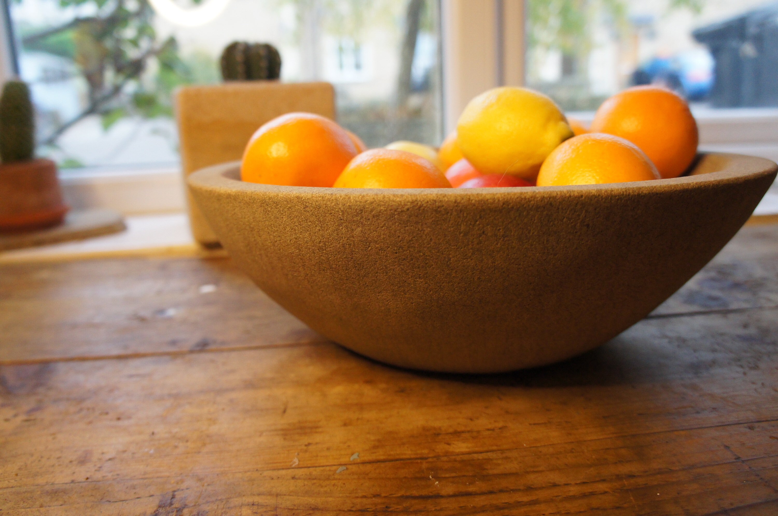 Stone Bowl Fruit Bowl Centerpiece Stone Birdbath Natural Etsy