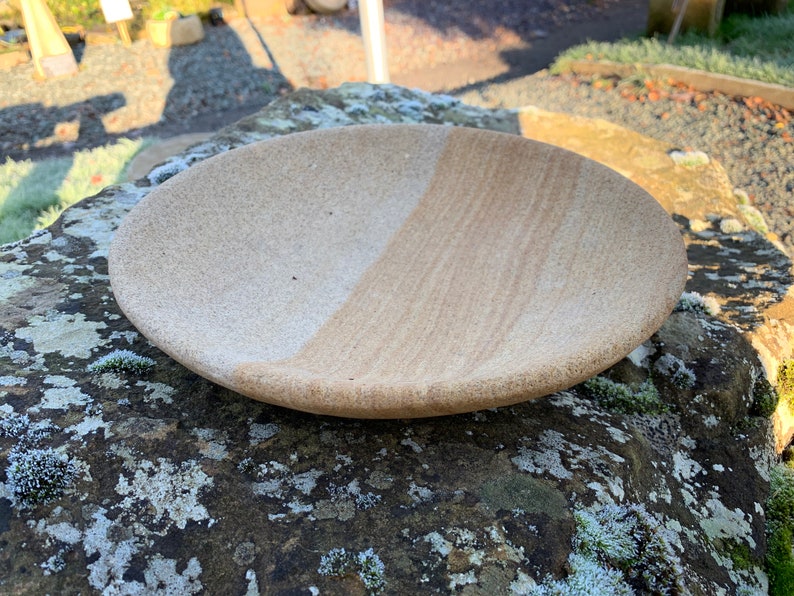 Hand Carved Stone Bowl Northumberland Stone Centrepiece | Etsy