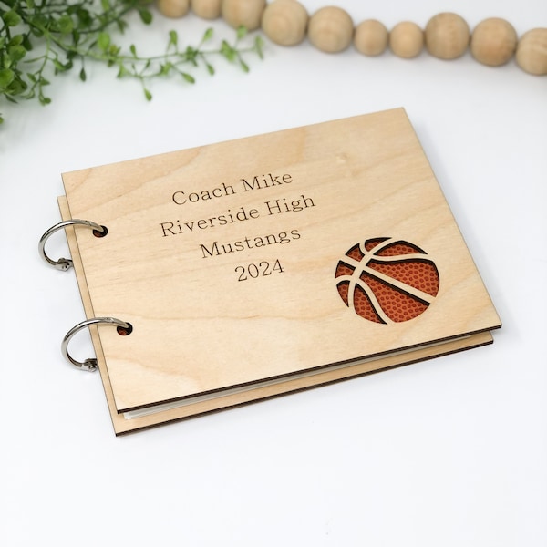 Gift for Basketball Coach - Personalized Gift for Coach - Basketball Coach Thank You Gift - End of Season - Gift From Team