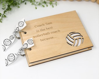 Volleyball Coach Gift - Personalized Gift for Coach - Volleyball Coach Thank You Gift - End of Season - Gift From Team