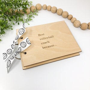 Volleyball Coach Gift - Gift for Coach - Volleyball Coach Thank You Gift - End of Season - Gift From Team