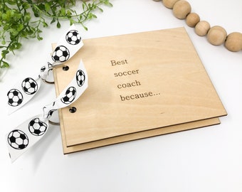 Soccer Coach Gift - Gift for Coach - Soccer Coach Thank You Gift - End of Season - Gift From Team