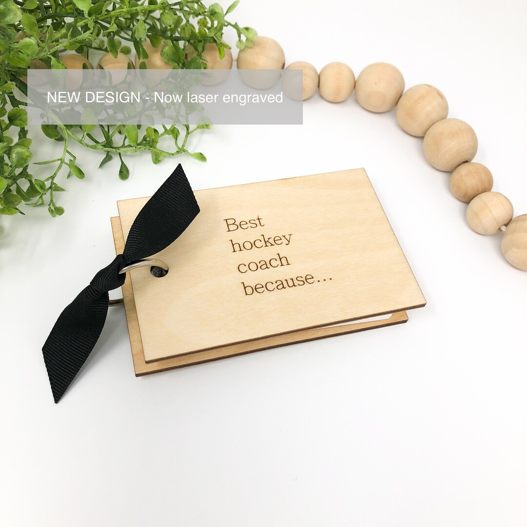 Gift for Coach - Hockey Coach Thank You Gift - End of Season - Hockey ...