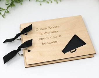 Personalized Gift for Cheer Coach - Gift for Cheerleading Coach - Thank You Gift - End of Season - Gift From Team - Best Cheer Coach Gift