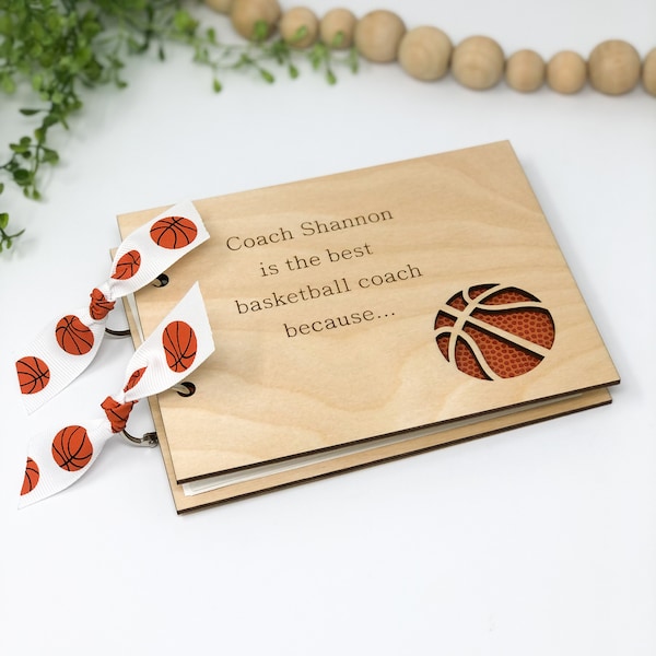 Basketball Coach Gift - Personalized Gift for Coach - Basketball Coach Thank You Gift - End of Season - Gift From Team