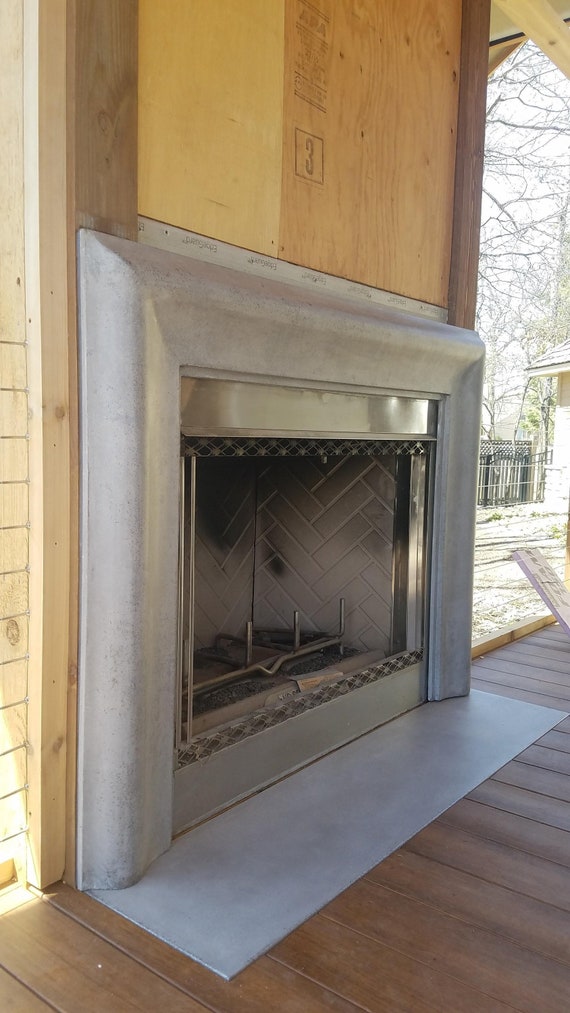 Precast Concrete Fireplace Mantel Shelf Fireplace Ideas