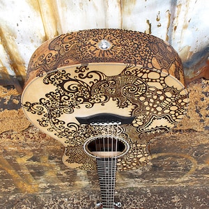 Custom Burnt Guitar