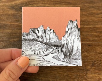 Smith Rock 3x3 Durable Vinyl Sticker