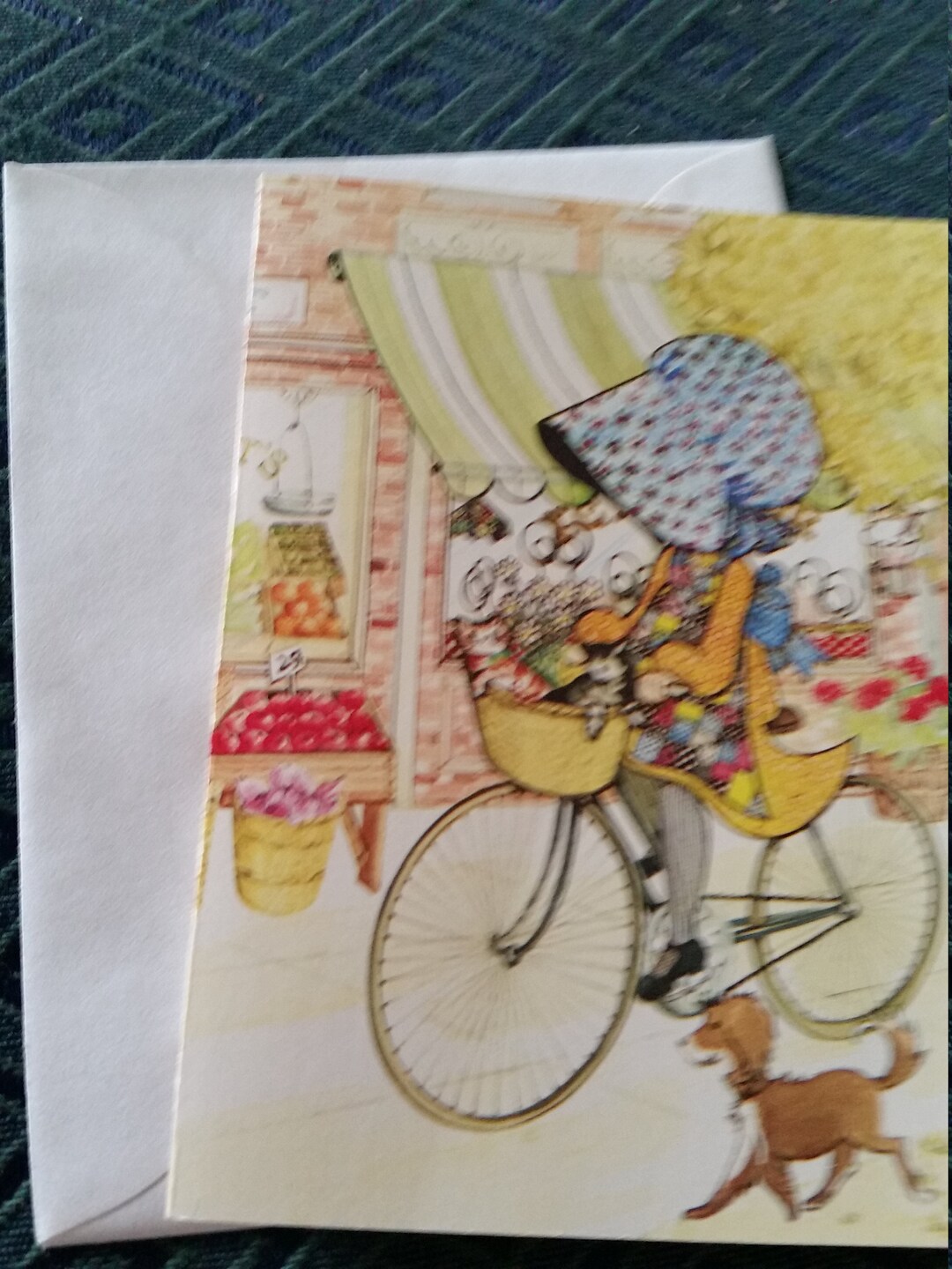 Vintage Greeting Card Vintage Blank Note Card Little Ivy Etsy