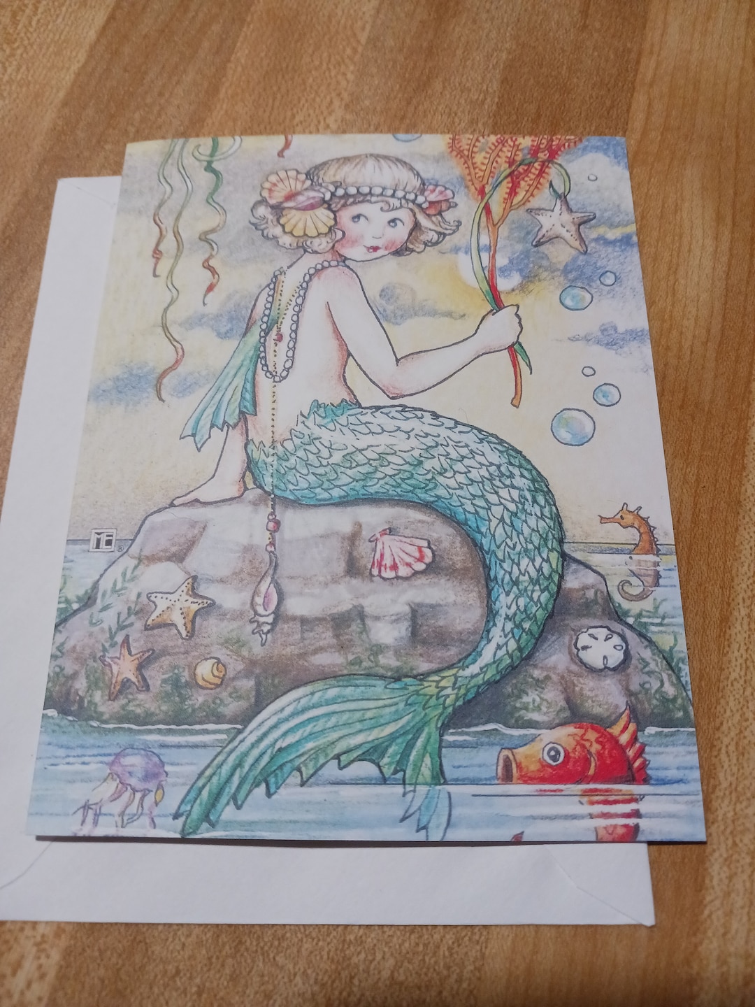 Vintage Blank Note Card Mary Engelbreit Any Occasion Card Etsy