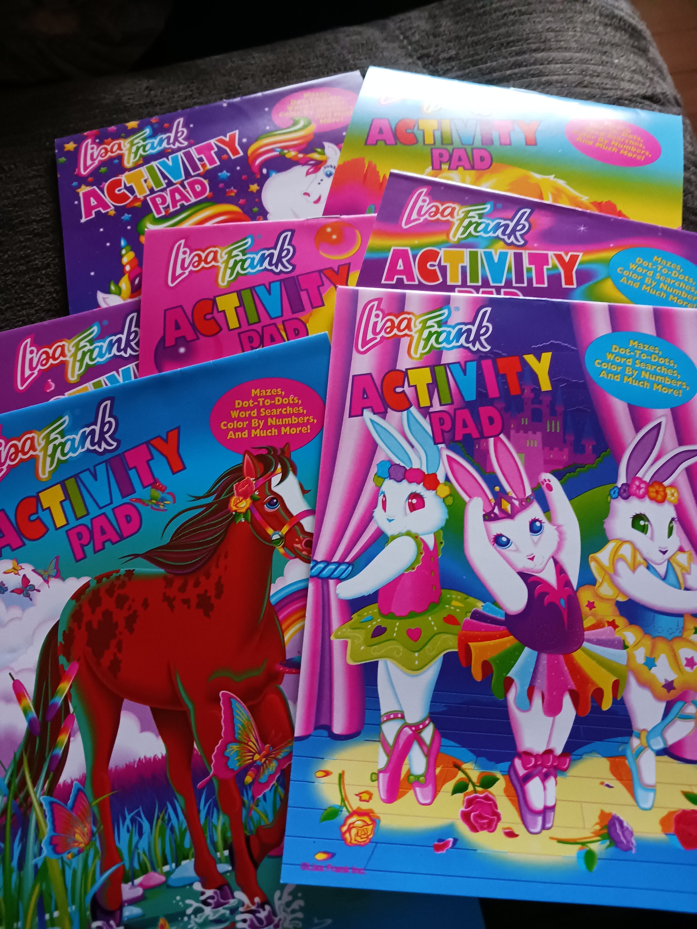 16 X Vintage Lisa Frank Party Decorations 1.5 to 4 Cutouts--Collectible