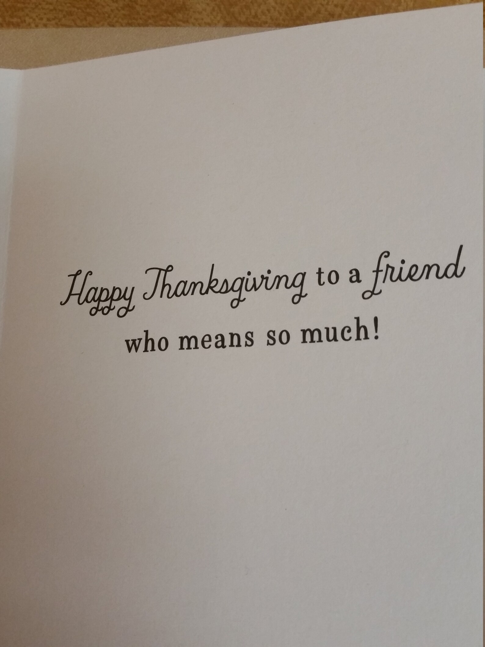 Greeting Card Hallmark Card Heartline Happy Thanksgiving Etsy