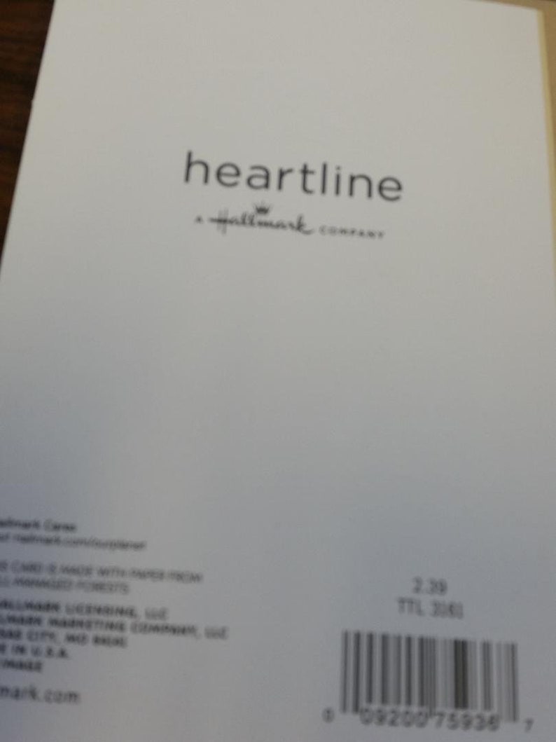 Greeting Card Hallmark Card Heartline Happy Thanksgiving Etsy