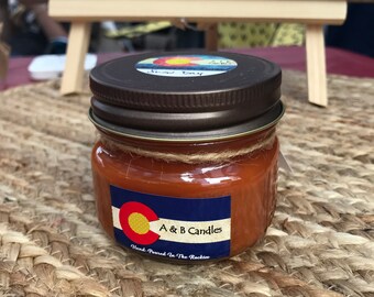 BUILD YOUR OWN - 8 ounce soy candle in glass jar, handmade in Colorado.