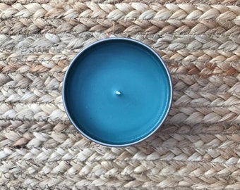 Vela de soja Loveland Valley en lata o vidrio. Elaborada a mano en Colorado.