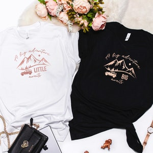 Big Little Shirts. Sorority Family Shirts, little big sorority shirts, Adventure Awaits Big Little, big little shirts disney. T305