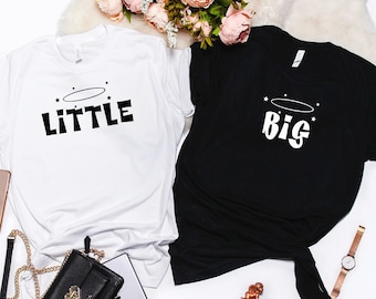 Big Little Shirts.Sorority Family Shirts,kleine große Sorority Shirts,Custom Sorority Geschenk,große kleine Shirts Disney, Little Reveal Shirt. T303