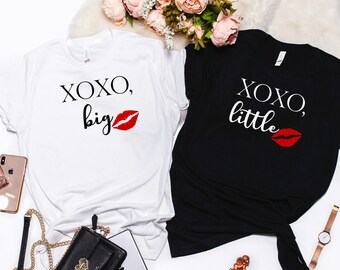 Big Little Shirts.Sorority Family Shirts,little big sorority shirts,Theme big little reveal,Passende große kleine Shirts,Big Reveal Shirt T304