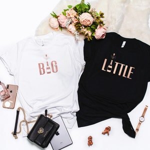 Big Little Shirts. Little big shirts, little big sorority shirts, Custom Sorority Gift, Matching Sorority T-Shirts, Little Reveal shirt T307