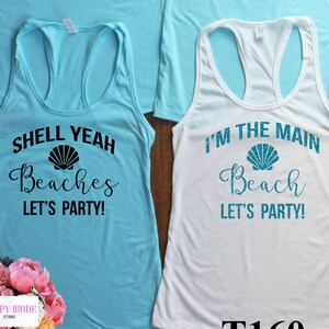 Junggesellinnen-Party-Shirts. Bachelorette Tank Tops. Brautjungfern Geschenk. Brautjungfern Tank Top. Hochzeitsshirt. BrautHemden.Bachelorette Shirts T160