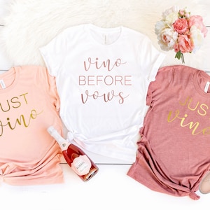 The Party Shirts,We got the Bubbly,Wine Party Tanks,Bachelorette Party Shirts,I got the hubby,Vino Before Vows Shirts,Bridesmaid Shirts T125