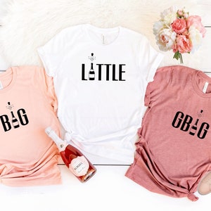 Big Little Shirts. Little big shirts, little big sorority shirts, Custom Sorority Gift, Matching Sorority T-Shirts, Little Reveal shirt T307