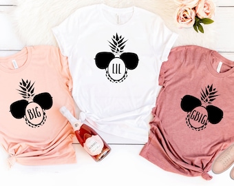 Big Little Shirts. Little big shirts, little big sorority shirts, disney big little , big little shirts disney , Little Reveal shirt. T330