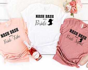 Bachelorette party shirts.Bachelorette tank top.Nashville Party.Nashville bachelorette.Wedding shirt.Nash Bash Shirt.Bachelorette shirt T161