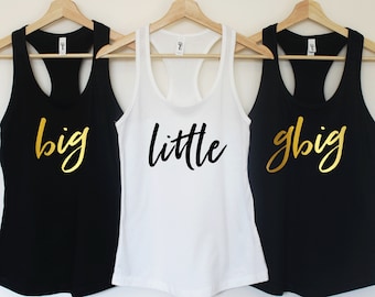 Little big shirts, little big sorority shirts, big little tee, Big Little Sorority Little Big, big.little.ggbig.gbig. Big Little Shirts.T169