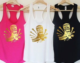 Cowboy Braut Shirt.Junggesellinnenparty. BrautParty Shirts. Last Ride Bachelorette.Country Party Panzer. Junggesellinnen-Party-Panzer T287